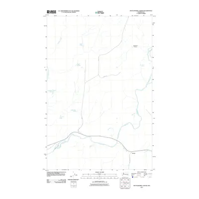 2011 Map of Rattlesnake Canyon, 2011 Print