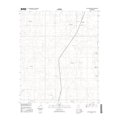 2017 Map of Rattlesnake Canyon, 2017 Print