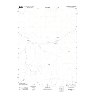 2011 Map of Rattlesnake Flat, 2011 Print