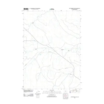 2012 Map of Rattlesnake Gulch, 2012 Print