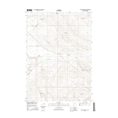 2015 Map of Rattlesnake Gulch, 2015 Print