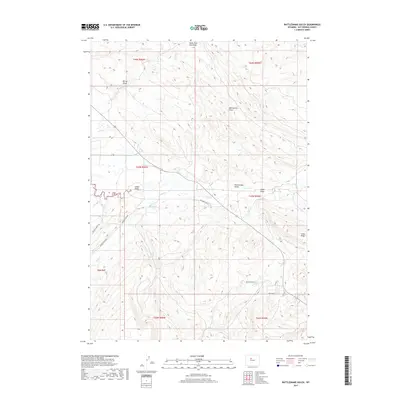 2017 Map of Rattlesnake Gulch, 2017 Print