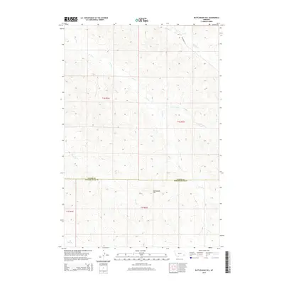 2014 Map of Rattlesnake Hill, 2014 Print