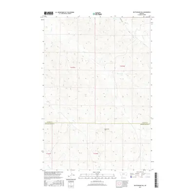 2017 Map of Rattlesnake Hill, 2017 Print