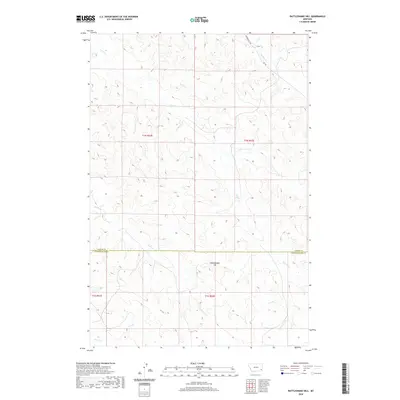 2020 Map of Rattlesnake Hill, 2020 Print