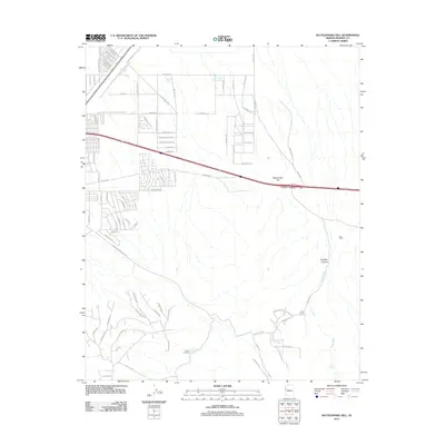 2011 Map of Rattlesnake Hill, 2011 Print
