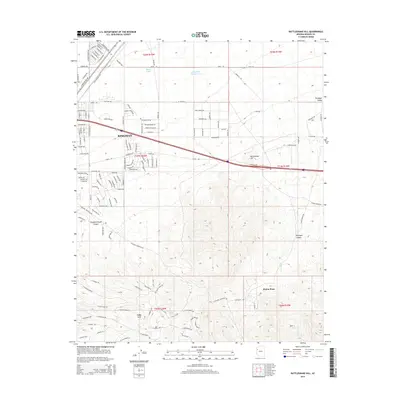 2014 Map of Rattlesnake Hill, 2014 Print