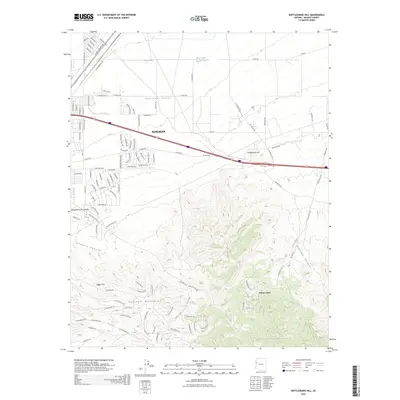 2026 Map of Rattlesnake Hill, 2026 Print