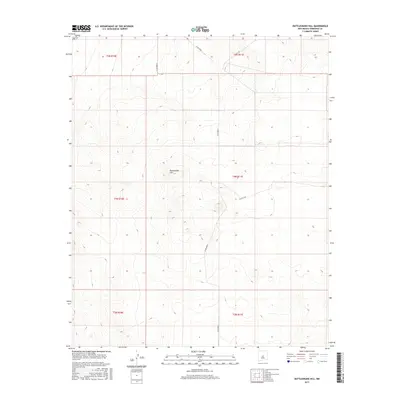 2017 Map of Rattlesnake Hill, 2017 Print