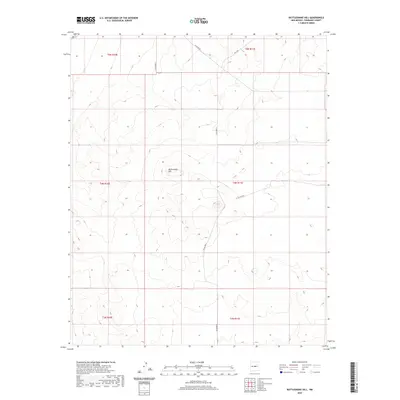 2020 Map of Rattlesnake Hill, 2020 Print