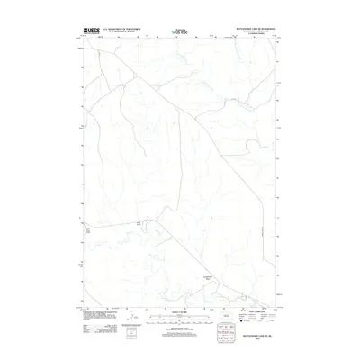 2012 Map of Rattlesnake Lake NE, 2012 Print