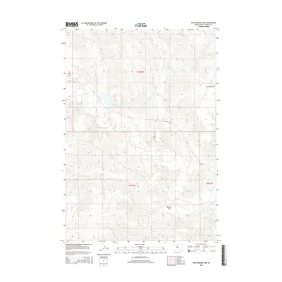2015 Map of Rattlesnake Lake, 2015 Print