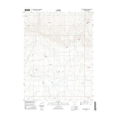 2016 Map of Rattlesnake Mesa, 2016 Print