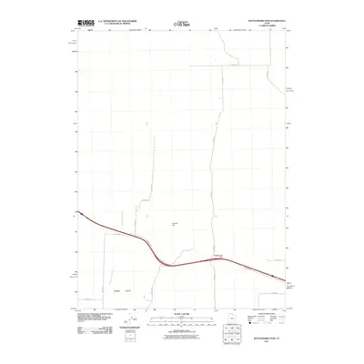 2011 Map of Rattlesnake Pass, 2011 Print