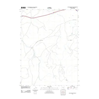 2012 Map of Rattlesnake Pass, 2012 Print