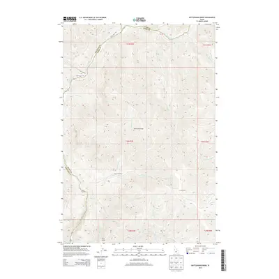 2013 Map of Rattlesnake Ridge, 2013 Print