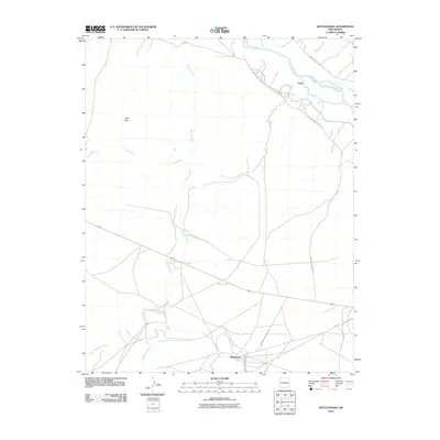 2010 Map of Rattlesnake, 2010 Print