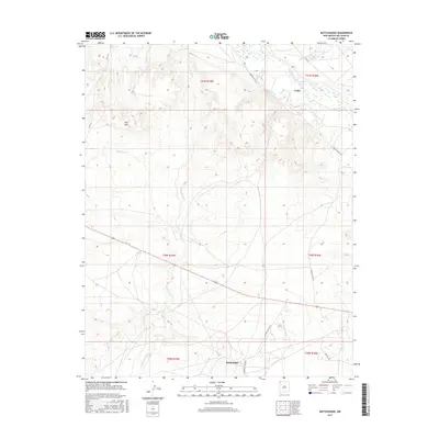 2017 Map of Rattlesnake, 2017 Print