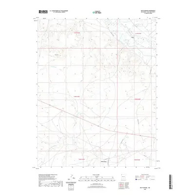 2020 Map of Rattlesnake, 2020 Print