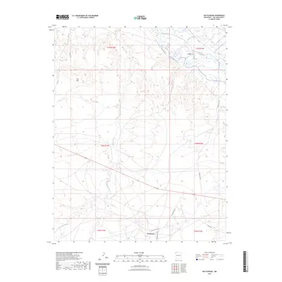 2023 Map of Rattlesnake, 2023 Print