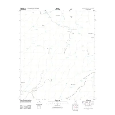 2011 Map of Rattlesnake Spring, 2011 Print