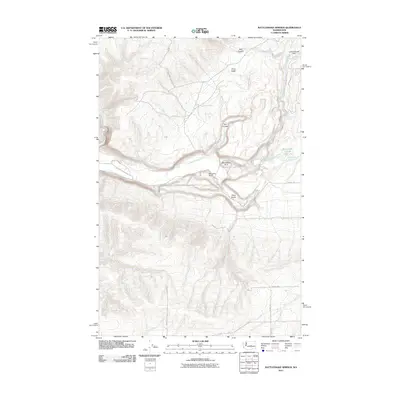 2011 Map of Rattlesnake Springs, 2011 Print