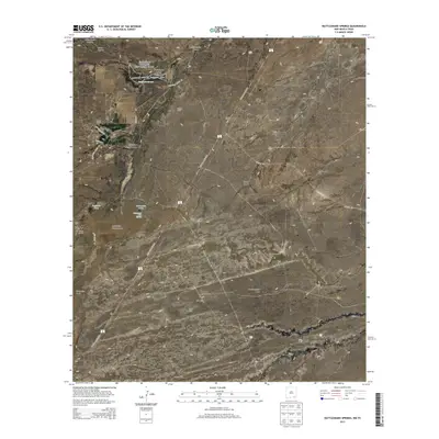 2013 Map of Rattlesnake Springs, 2013 Print