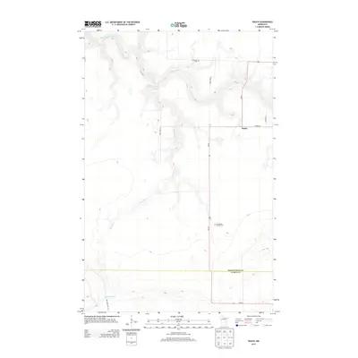 2013 Map of Rauch, 2013 Print
