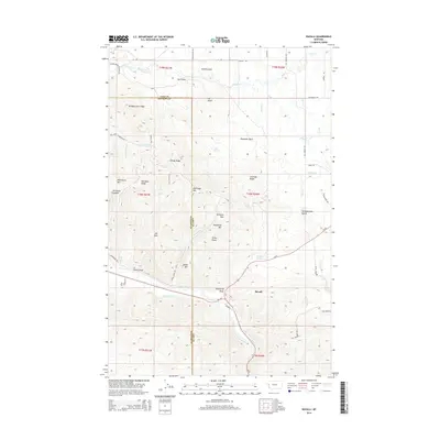 2014 Map of Ravalli, 2014 Print