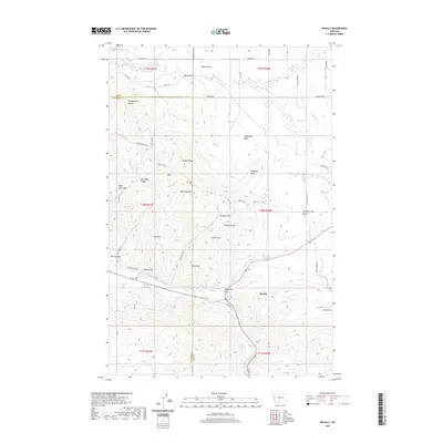 2020 Map of Ravalli, 2020 Print