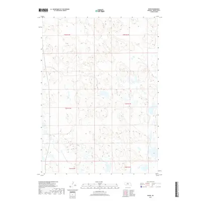 2017 Map of Raven, 2017 Print