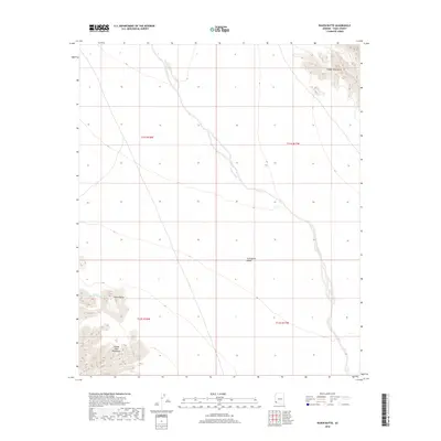 2018 Map of Raven Butte, 2018 Print