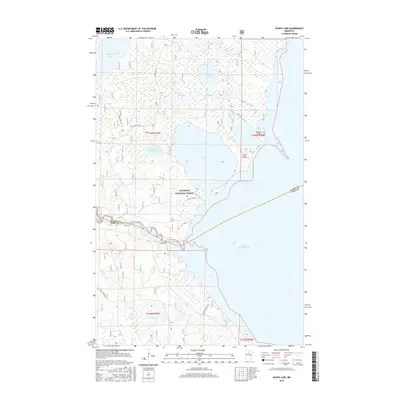 2016 Map of Raven Lake, 2016 Print