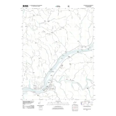 2011 Map of Raven Rock, 2011 Print