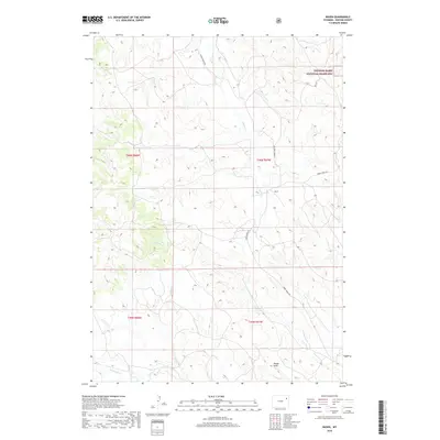 2018 Map of Raven, 2018 Print