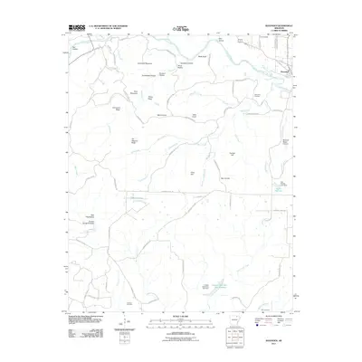 2011 Map of Ravenden, 2011 Print