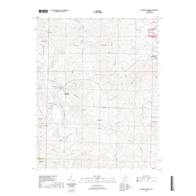 2020 Map of Ravenden Springs, 2020 Print