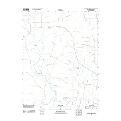 2011 Map of Ravenden Springs SE, 2011 Print