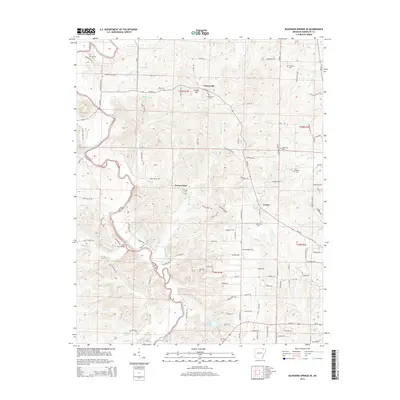 2014 Map of Ravenden Springs SE, 2014 Print
