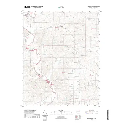 2020 Map of Ravenden Springs SE, 2020 Print