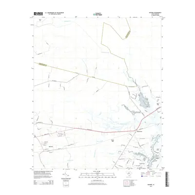 2014 Map of Ravenel, 2014 Print