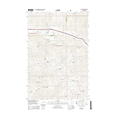2014 Map of Ravenna, 2014 Print