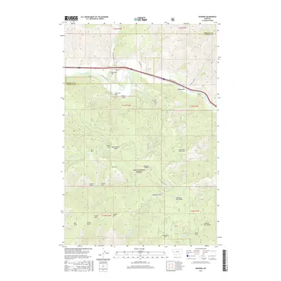 2017 Map of Ravenna, 2017 Print