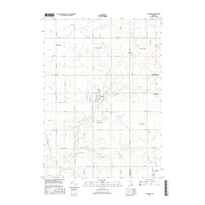 2017 Map of Ravenna, 2017 Print