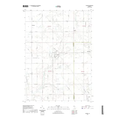 2019 Map of Ravenna, 2019 Print