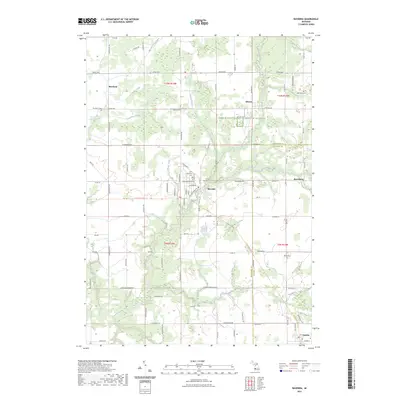 2023 Map of Ravenna, 2023 Print