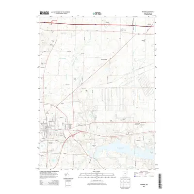 2013 Map of Ravenna, 2013 Print