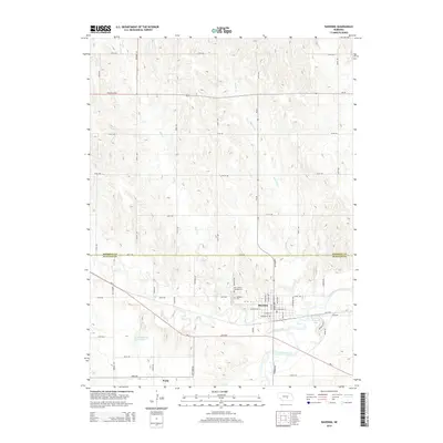 2014 Map of Ravenna, 2014 Print