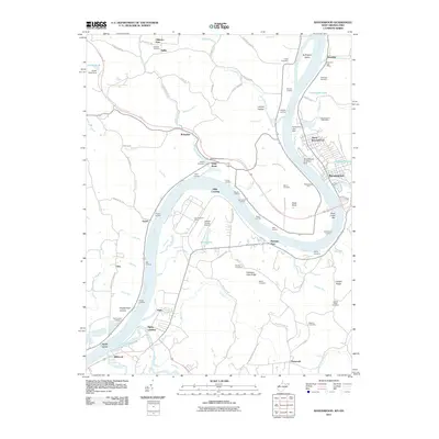 2011 Map of Ravenswood, 2011 Print
