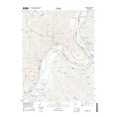 2014 Map of Ravenswood, 2014 Print